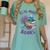 Read More Books Floral Book Reader Art Reading Lover Quote Women's Comfort Colors T-Shirt Violet