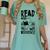 Read More Books Ghost Halloween Reading Teacher Literacy Women's Comfort Colors T-Shirt Violet Read More Books Ghost Halloween Reading Teacher Literacy Women's Comfort Colors T-Shirt Violet