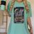 The Reader Tarot Card Book Dragon Romantasy Fantasy Bookish Women's Comfort Colors T-Shirt Violet