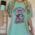 Reading Is My Favorite Sport Cat And Book Lover Women Women's Comfort Colors T-Shirt Violet