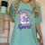 Reading Is My Favorite Sport Saying Quote Book Lovers Women's Comfort Colors T-Shirt Violet