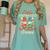 Reading Gnomes Cute Easily Distracted By Books And Gnomes Women's Comfort Colors T-Shirt Violet