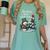 Reading Is Snow Much Fun Christmas Books Snowman Bookworm Women's Comfort Colors T-Shirt Violet