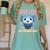 Readsolotl Kawaii Axolotl Book Lover Reading Women's Comfort Colors T-Shirt Violet