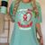 Red In Memory Of Grandson Heart Disease American Heart Month Women's Comfort Colors T-Shirt Violet Red In Memory Of Grandson Heart Disease American Heart Month Women's Comfort Colors T-Shirt Violet