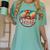 Retro 1970's Groovy Grandpa 70s Aesthetic Nostalgia Women's Comfort Colors T-Shirt Violet