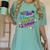 Retro 1980s 80's Baby 1990s 90's Made Me Vaporwave Nostalgia Women's Comfort Colors T-Shirt Violet
