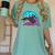 Retro 80s Shark Whale Diving Nostalgia Shark Party Women's Comfort Colors T-Shirt Violet