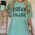 Retro Anti Social FREAK COLLEGE Introvert Stay Away From Me Women's Comfort Colors T-Shirt Violet