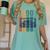 Retro Nineties Style Audio Tape Nostalgia Year 1990 Women's Comfort Colors T-Shirt Violet