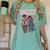Running Together Always Connected Anime Nostalgia Message Women's Comfort Colors T-Shirt Violet Running Together Always Connected Anime Nostalgia Message Women's Comfort Colors T-Shirt Violet