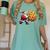 Santa Holding Cookie Xmas Baker Introvert Christmas Women's Comfort Colors T-Shirt Violet
