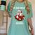He Sees What You'Ve Been Reading Santa Book Lover For Women Women's Comfort Colors T-Shirt Violet He Sees What You'Ve Been Reading Santa Book Lover For Women Women's Comfort Colors T-Shirt Violet