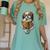 Shih Tzu Book How To Train Your Human Funny Dog Motif Women's Comfort Colors T-Shirt Violet