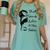 That Sounds Like A You Problem Messy Bun Introvert Raglan Baseball Tee Women's Comfort Colors T-Shirt Violet