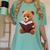 Teddy Bear Reading a Book Women's Comfort Colors T-Shirt Violet