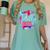 Totally 80's Colorful Retro 1980s Style Nostalgia Vibe Women's Comfort Colors T-Shirt Violet