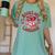 Valentine Book Lover Books Are My Love Language Women Girl Women's Comfort Colors T-Shirt Violet