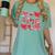 Valentine Teacher Coquette Bow Pencil Heart Book Girl Women Women's Comfort Colors T-Shirt Violet