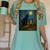 Van Gogh Starry Night Art Cat And Book Lovers Premium Tri-Blend Women's Comfort Colors T-Shirt Violet