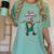 I Like Video Games Dogs And Maybe 3 People Gamer Introvert Raglan Baseball Tee Women's Comfort Colors T-Shirt Violet
