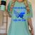 I Wear Blue In Memory For My Son Colon Cancer Awareness Women's Comfort Colors T-Shirt Violet