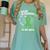 I Wear Green In Memory Of My Mom Bile Duct Cancer Awareness Women's Comfort Colors T-Shirt Violet I Wear Green In Memory Of My Mom Bile Duct Cancer Awareness Women's Comfort Colors T-Shirt Violet