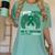 I Wear Green In Memory Of My Mom Liver Cancer Awareness Day Women's Comfort Colors T-Shirt Violet