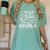 I Wear In Memory Of My Abuela Lung Cancer Women's Comfort Colors T-Shirt Violet I Wear In Memory Of My Abuela Lung Cancer Women's Comfort Colors T-Shirt Violet