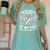 I Wear In Memory Of My Dad Lung Cancer Awareness Women's Comfort Colors T-Shirt Violet I Wear In Memory Of My Dad Lung Cancer Awareness Women's Comfort Colors T-Shirt Violet