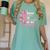 I Wear Pink In Memory Of My Aunt Breast Cancer Pink Ribbon Women's Comfort Colors T-Shirt Violet