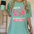 I Wear Pink In Memory Of My Aunt Women's Comfort Colors T-Shirt Violet I Wear Pink In Memory Of My Aunt Women's Comfort Colors T-Shirt Violet