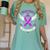 I Wear Purple In Memory Of My Mom Alzheimers Awarenesss Women's Comfort Colors T-Shirt Violet I Wear Purple In Memory Of My Mom Alzheimers Awarenesss Women's Comfort Colors T-Shirt Violet