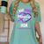 I Wear Purple In Memory For My Mom Dementia Awareness Women's Comfort Colors T-Shirt Violet I Wear Purple In Memory For My Mom Dementia Awareness Women's Comfort Colors T-Shirt Violet