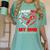 I Wear Red In My Memory Of My Mom Heart Disease Awareness Women's Comfort Colors T-Shirt Violet I Wear Red In My Memory Of My Mom Heart Disease Awareness Women's Comfort Colors T-Shirt Violet