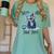 We'Re All Mad Here Cheshire Cat Alice Wonderland Book Kids Women's Comfort Colors T-Shirt Violet