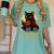 Wizard Cat Reading a Book While Crocheting Women's Comfort Colors T-Shirt Violet