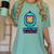 Women's Adulting Is A Myth Retro Pixel Pet Nostalgia Millennials Women's Comfort Colors T-Shirt Violet