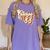 1988 Class Reunion Retro Class Of 88 High School Graduation Women's Comfort Colors T-Shirt Violet