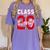 2 Sided Class Of 2026 Senior 2026 Graduation Women's Comfort Colors T-Shirt Violet