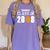 2018 Business Graduation Shirt Business Major Women's Comfort Colors T-Shirt Violet