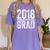 2018 Engineering Graduation Engineer Graduate Degree Women's Comfort Colors T-Shirt Violet