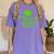 2018 Graduation Red Green High School Color Women's Comfort Colors T-Shirt Violet