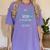 2018 Nursing Graduation Shirt For Nurse Student Mom Women's Comfort Colors T-Shirt Violet