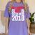 2018 Senior Graduation My Happy Class Shirt Women's Comfort Colors T-Shirt Violet