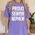2019 Senior Nephew SEN19R Class Graduation Party T Shirt Women's Comfort Colors T-Shirt Violet
