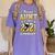 2021 Graduation Shirts For Family 2021 Graduation For Aunt Women's Comfort Colors T-Shirt Violet