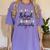 2026 Last Day Of School Autograph 8th Grade Graduation Party Women's Comfort Colors T-Shirt Violet