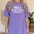 40th High School Reunion Class Of Graduation Year Women's Comfort Colors T-Shirt Violet