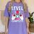 5th Grade Graduation Elementary School Graduate Level 5 Women's Comfort Colors T-Shirt Violet